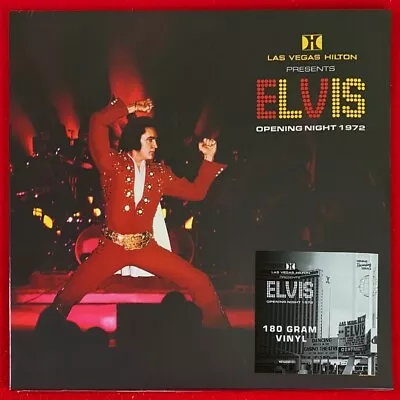 Las Vegas Hilton Presents Elvis Opening Night 1972 - Limited Edition MRS Vinyl • $78