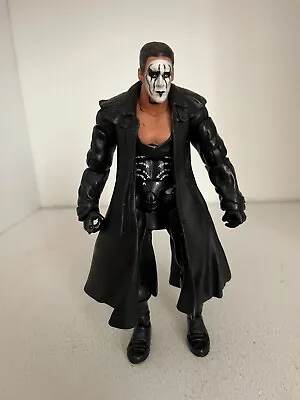 Tna Sting Wrestling Action Figure Toy Biz Marvel Impact Series 5 Wwe Aew • £10.99