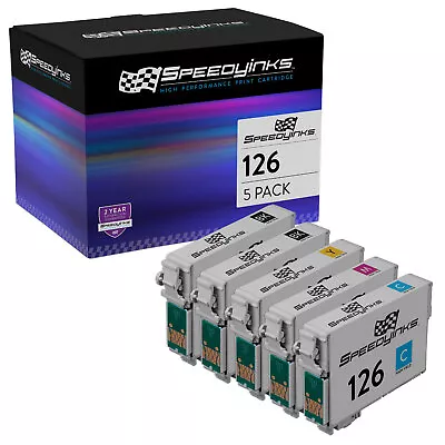 5pk T126 126 T126120 Black Color Printer Ink Cartridge For Epson WorkForce • $22.99