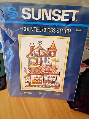 Vintage Americas Doll House Cross Stitch Kit • $7