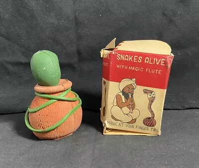 Extremely Rare “ Snakes Alive With Magic Flute” - Magic Toy & Original Box Read • $215