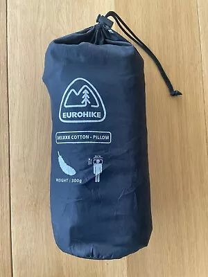 Eurohike Deluxe Cotton Camping Pillow • £4