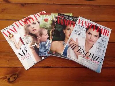 Vanity Fair Magazine Lot Of 5 Issues Jan May Aug Nov Dec 2014 Fancy Ladies! • $22.49