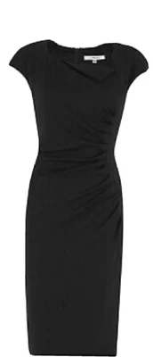 £79 • Buy Stunning LK Bennett Black Davina 2 Pencil Dress Size 12 - Brand New