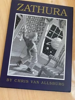 Zathura A Space Adventure By Chris Van Allsburg: Like New B&W Picture Book • $6