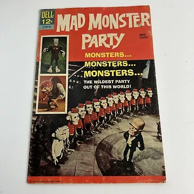 Mad Monster Party 1967 Dell Movie Classics Comic Rankin Bass Kurtzman Karloff • $40