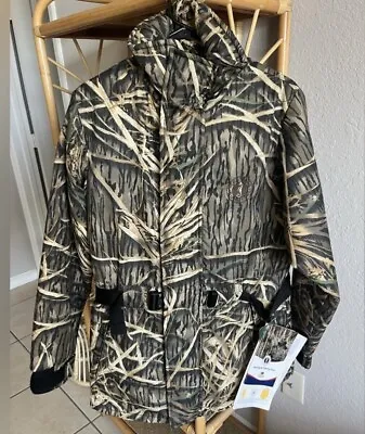 NWT Mustang Survival System Flotation Aid Coat Type 3 Jacket Mossy Oak Camo • $95