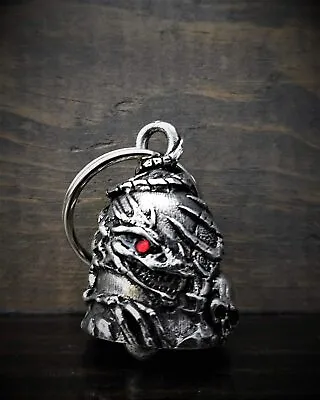 Skull Dragon Diamond Biker Ride Gremlin  Bell Good Luck Gift BB-101 USA • $17.95