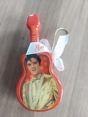 Elvis Presley 6  Guitar Christmas Hanging Ornament 2006 • $6