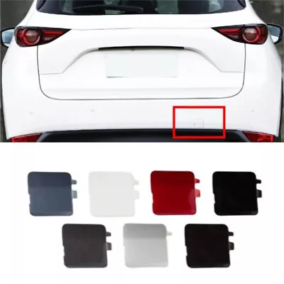 Car Rear Bumper Tow Hook Cover Towing Eye Cap For Mazda CX-5 2017 ~2021 • $15.99