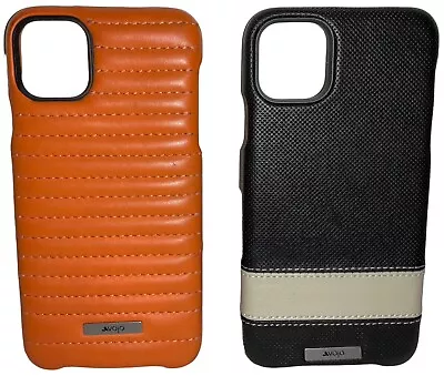 LOT OF 2 VAJA LEATHER CELLPHONE CASES FOR IPHONE 11 PRO MAX • $49.99