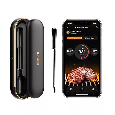 INKBIRD Bluetooth Meat Thermometer Wireless INT-11P-B For Smoker Oven Grilling • $116.79