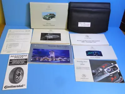 00 2000 Mercedes Benz E-Class/E 320/E 430/E 55 AMG Owners Manual  • $21.95