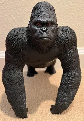 2017 Black 10  2352 Gorilla Ape Soft Squeeze Rubber Toy Figure • $12