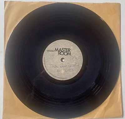 MO-DETTES  Dark Park Creeping ~ Super Rare 1980 Master Room 2-sided 10  ACETATE • £149.99