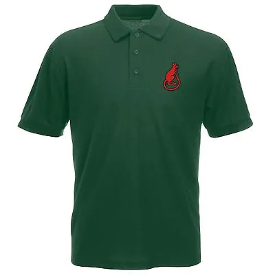 OFFICIAL 7th Armoured Division Polo Shirt Embroidered Logo • £23.95