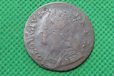 George Ii  Half-penny  Evasion ?     (j128) • £4.99