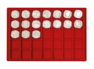 Lindner 2329-35 Tray For 35 Coins Up To 39 Mm Ø • £9.73
