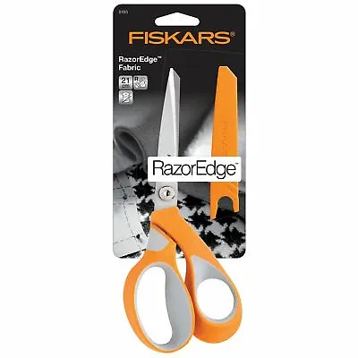 Fiskars 21cm RazorEdge Fabric Scissors Dressmaking And Craft Shears • £16.99