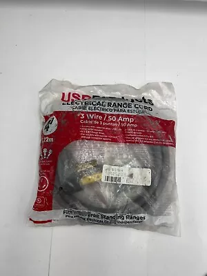 USD Products Electrical Range Cord 3 Prong Wire 50 Amp 4  USD RC3-50-4 • $19.99