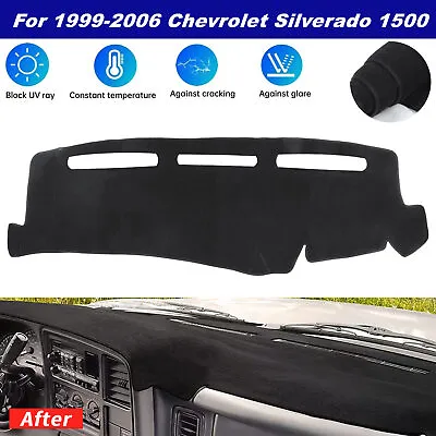 Car Dash Cover Mat Dashboard Pad For Chevy Silverado 1500 2500 Tahoe 2001-2006 • $14.98