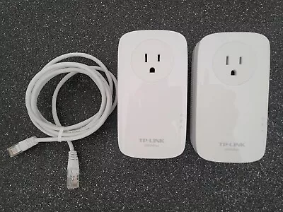 TP-LINK TLPA9020P AV2000 2-Port Gigabit Powerline Pair Starter Kit Used • $29.95