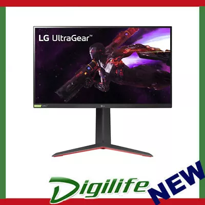 $699 • Buy LG UltraGear 27GP83B-B 27  165Hz QHD G-Sync FreeSync HDR Nano IPS Gaming Monitor