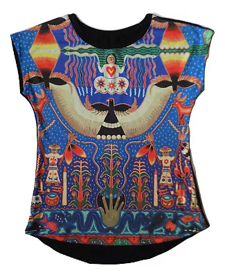 Womens Mexican Aztec Shirt Graphic T-Shirt Medium Large Extra Large  • $22