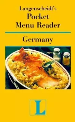 Langenscheidt's Pocket Menu Reader Germany By Horvath Gabriele • $7.26