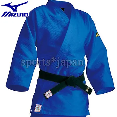 Mizuno JAPAN Judo Gi Blue Jacket Judogi New IJF Official Approved 22JM5A1527 • $182.75