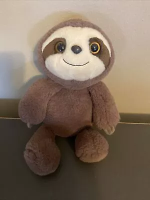 Aurora Sloth Plush Stuffed Animal Toy Super Soft Lovey  Brown 13  2021 • $9.99