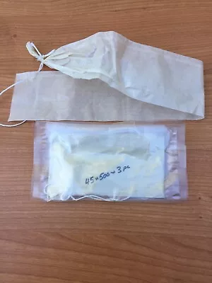 $10.45 • Buy Fibrous Sausage Casings 45 X 500mm X 3 Pieces For Salami, Small-goods,
