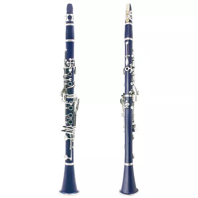 17 Key Woodwind ABS Resin Clarinet With Case Bb Clarinet Cupronickel • $242.88