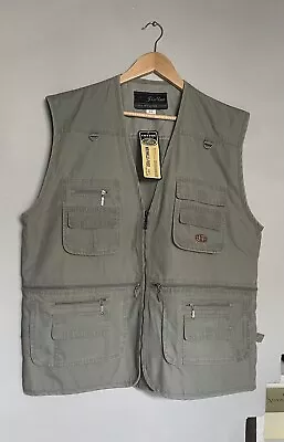 Fishing Gilet Vest XL Jacket Jintao Fashion • £0.99