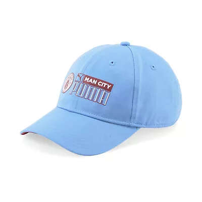 £15 • Buy Manchester City Football Puma FtblCore Baseball Cap Hot - Blue Unisex