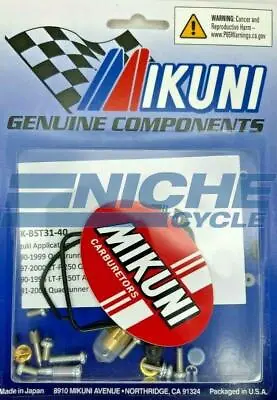 Genuine Mikuni OEM Carburetor Rebuild Kit For Quadrunner & King Quad MK-BST31-40 • $41