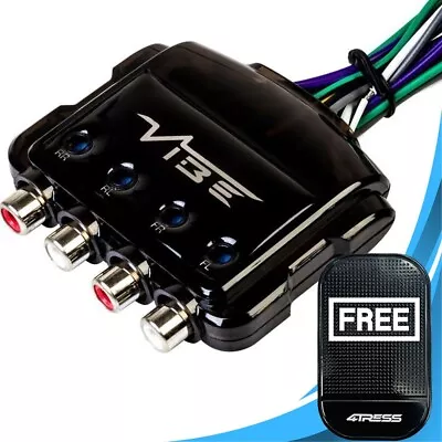 Vibe Car Speaker Wire Output Line 4 Channel To 4 Low Level Convertor LOC4-V5. M✅ • $28.38