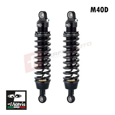 Matris M40D Black Rear Shocks Fits Kawasaki W650 1998-2006 • £889.20