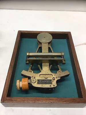 W. Ludolph Sextant  #9881  In Display Case. • $145