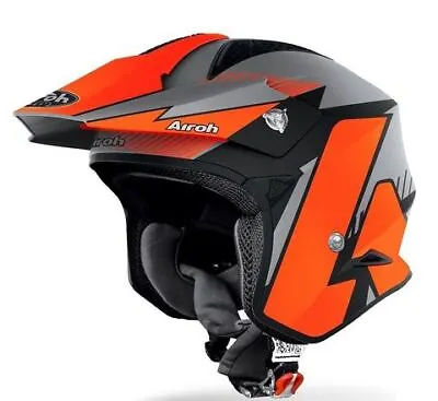 Airoh Trials Helmet 2024 TRRS Pure Orange Matt • $186.58
