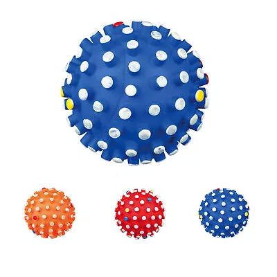 £8.09 • Buy Trixie Vinyl Squeaky Hedgehog Ball (Large 12cm) Bounces In Erratic Movements