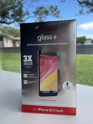 ZAGG Invisible Shield Glass+Extreme Impact & Scratch Protection IPhone 8/7/6s • $11