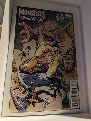 Monsters Unleashed 1 NM Exclusive Variant Signed By Cullen Bunn-Arthur Adams Cvr • $19.99