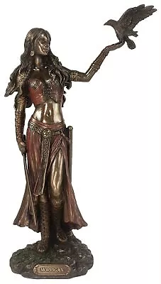 Veronese 11  Morrigan Celtic Raven Goddess Of War And Death Statue Bronze Finish • $69.75