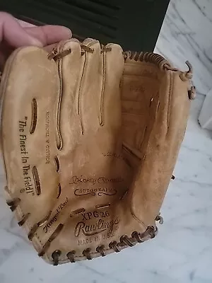 Vintage Rawlings XPG-26 Mickey Mantle Autograph Baseball Glove Leather LHT • $47.19