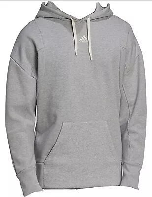 NEW! NWT Adidas INTERNAL HB6582 Hoodie Pullover Mens Sweatshirt Size Large Gray  • $39.86