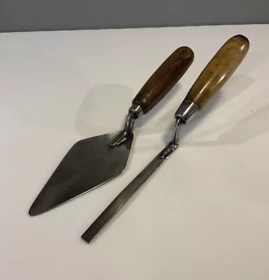 Vintage Bricklayers Pointing Trowel & Brick Jointer • $13.07