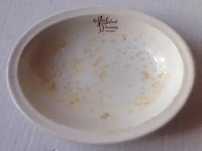 1910s - 1920s THE NEW ENGLAND STEAMSHIP COMPANY RESTAURANT WARE SHIP OVAL BOWL • $69.99