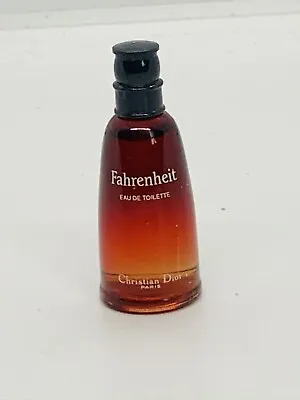 Christian Dior Fahrenheit 10ml Miniature Eau De Toilette Vintage Mens Fragrance • £28.99