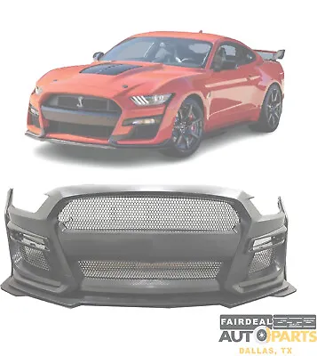 Ford Mustang Gt500-style Full Conversion Front Bumper Shelby Neat 2015 2016 2017 • $600